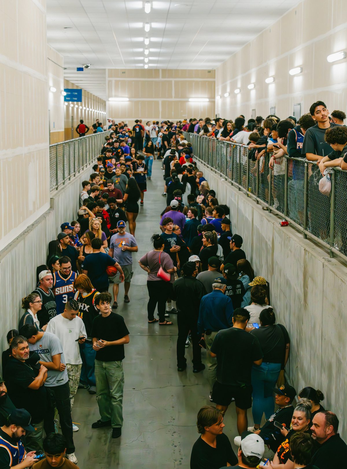 Villain Collection pop-up event crowd